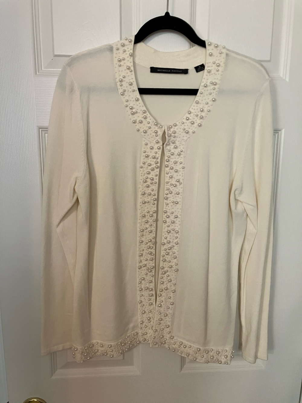Ivory Twinset w/ pearl enhancement